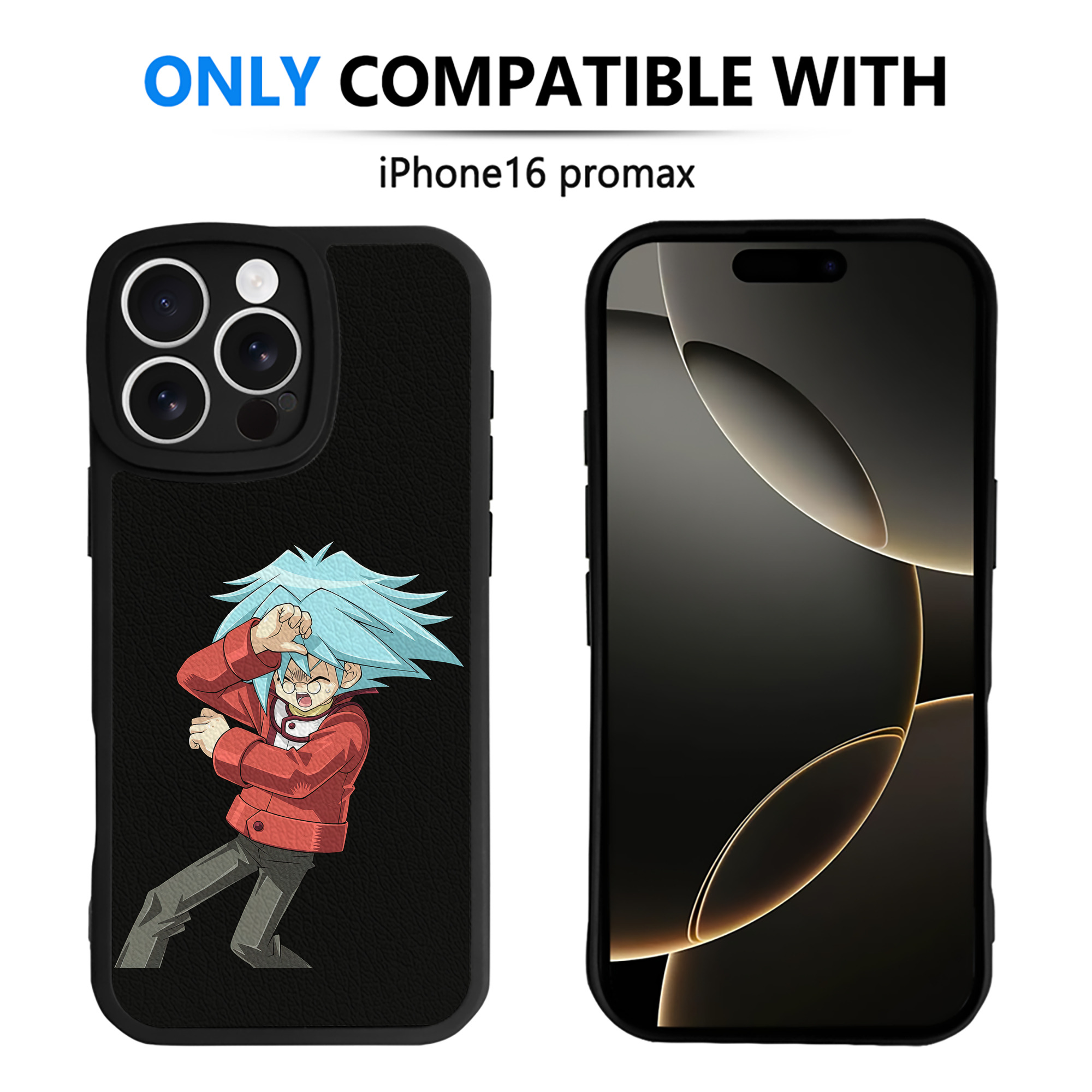 （画像用） 遊☆戯☆王 Yu-Gi-Oh! 【iPhone 16シリーズ対応】シリコンスマホケース（レザー調） 材質：シリコン